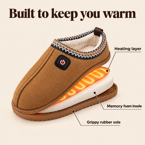 Snugsy Steps Heated Slippers